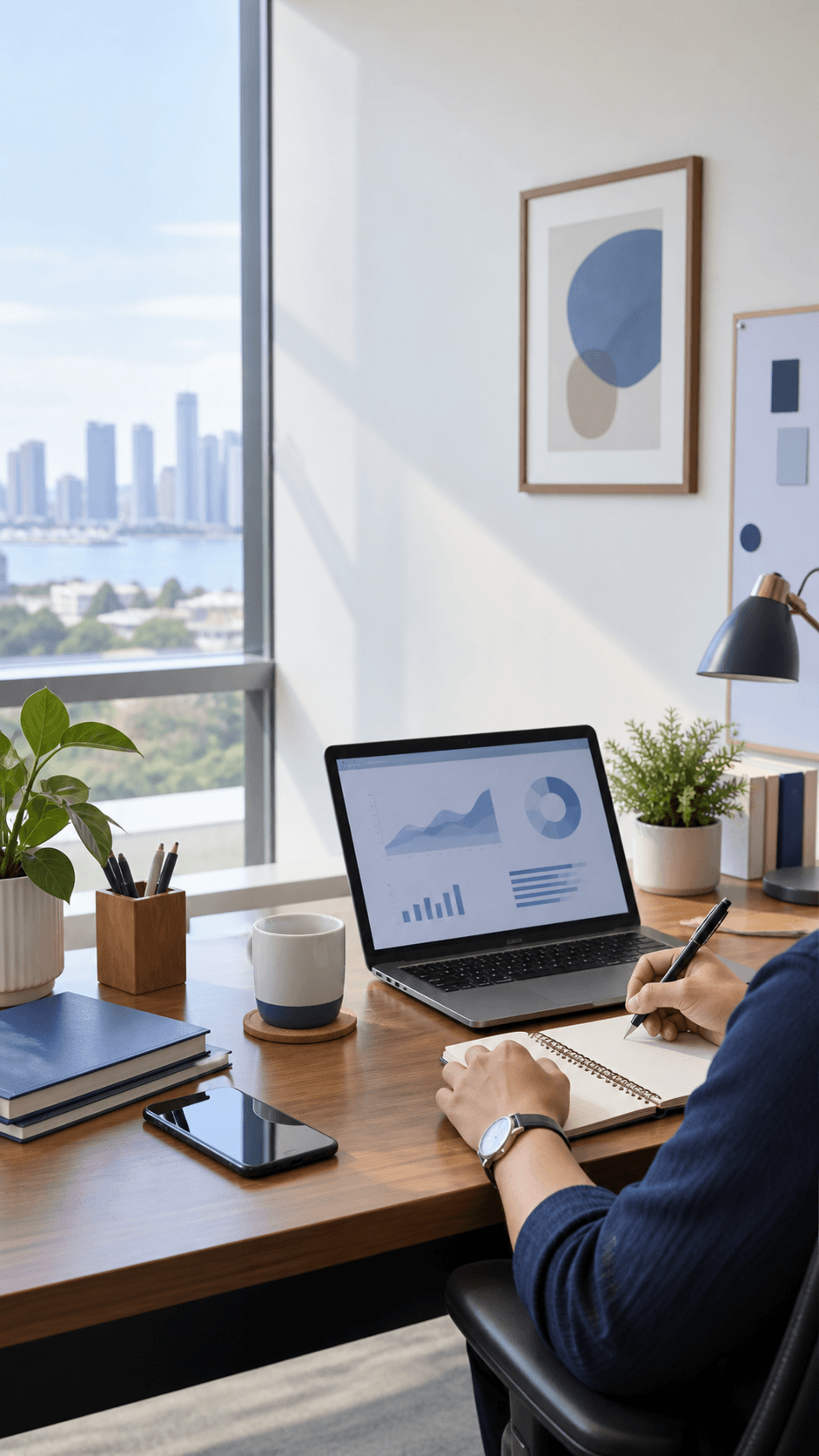 Business reporting workspace
